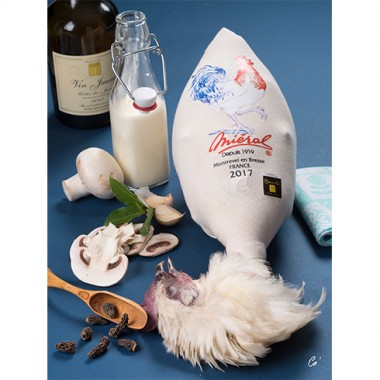 Poularde de Bresse roulée