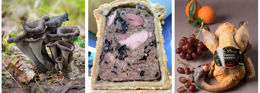 Pâté en croûte Pintade & Trompettes de la mort