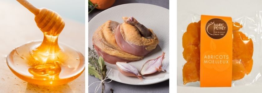 Suprêmes de pintade aux abricots moelleux et miel